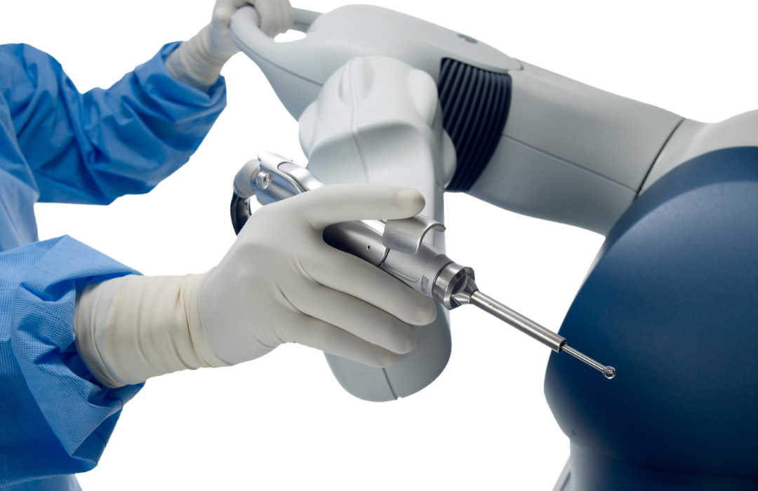 Robotic knee replacement in Mandla